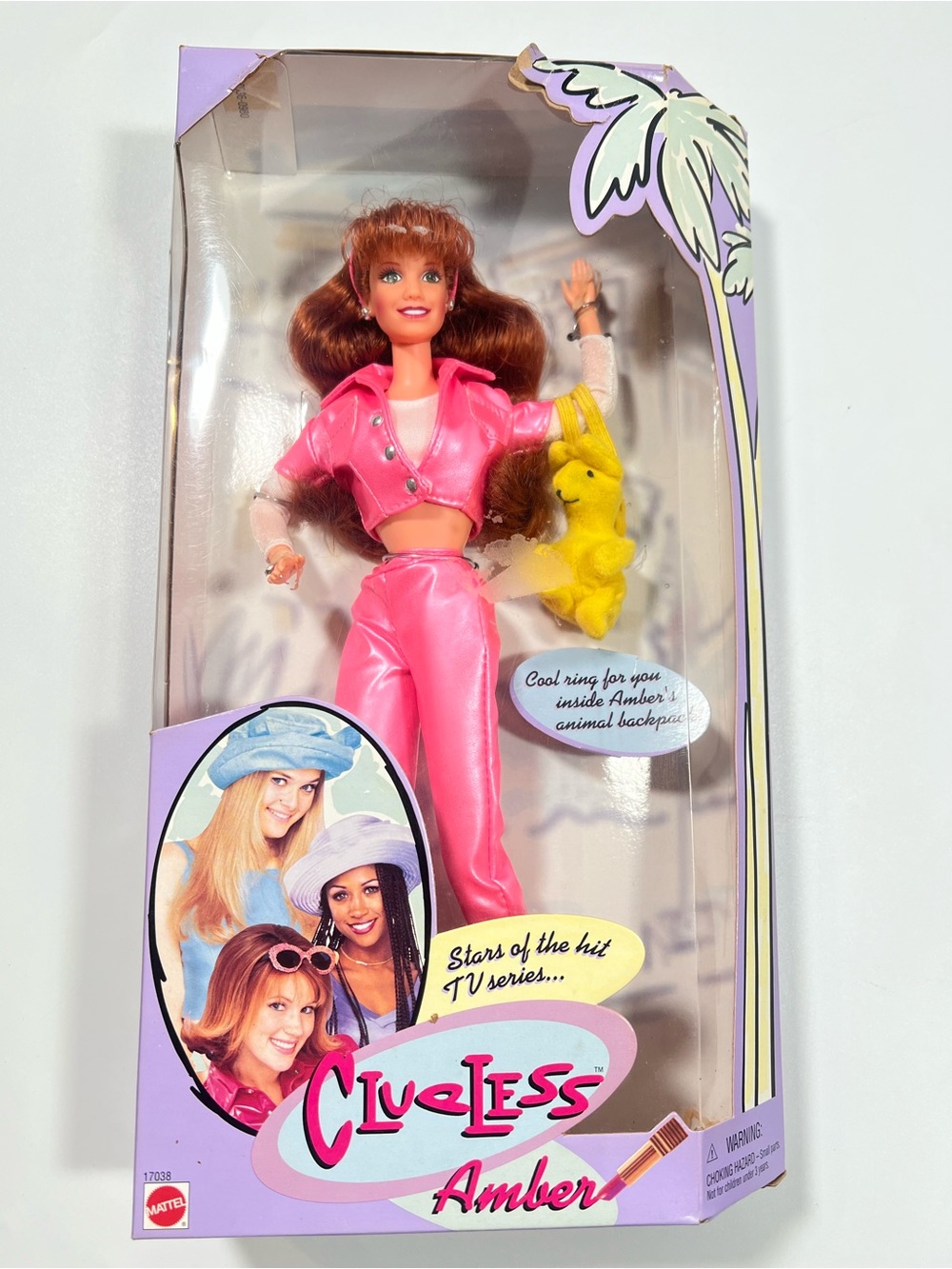 1996 Mattel Clueless Amber Barbie Doll TV Series 17038 New NRFB NWB Vintage